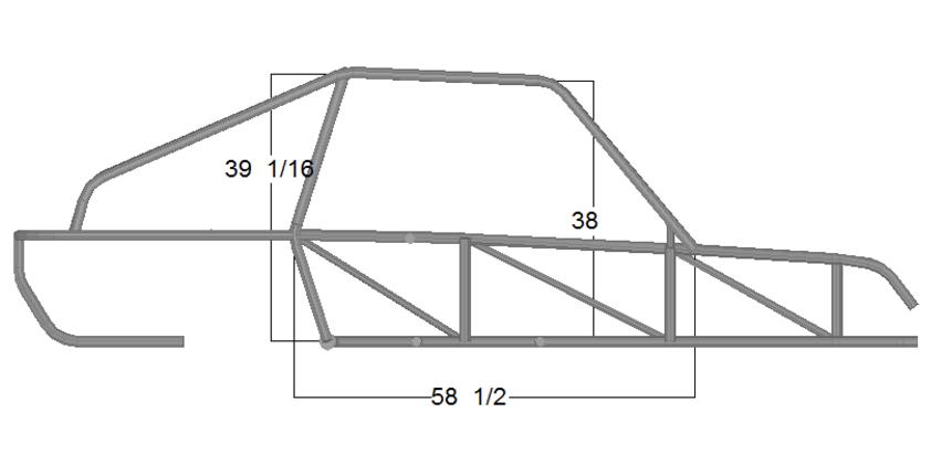 Vw dune store buggy dimensions